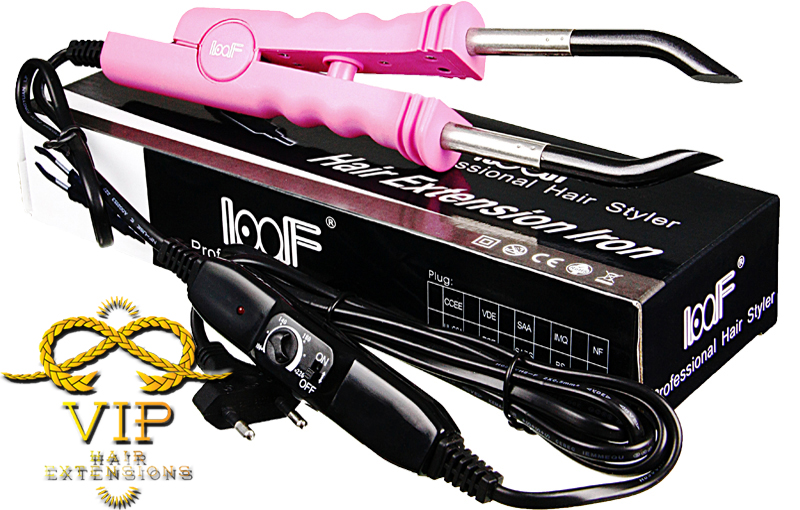 hair connector pink ,professionelle waermezange pinke design